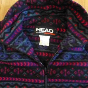 HEAD SKIWEAR WOMENS FLEECE ZIPPERED JACKET